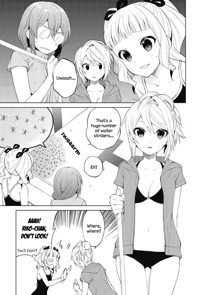 Riko to Haru to Onsen to Iruka Chapter 19 page 11 - Chapter 19: Summer and a Pool and Deck Brushes
