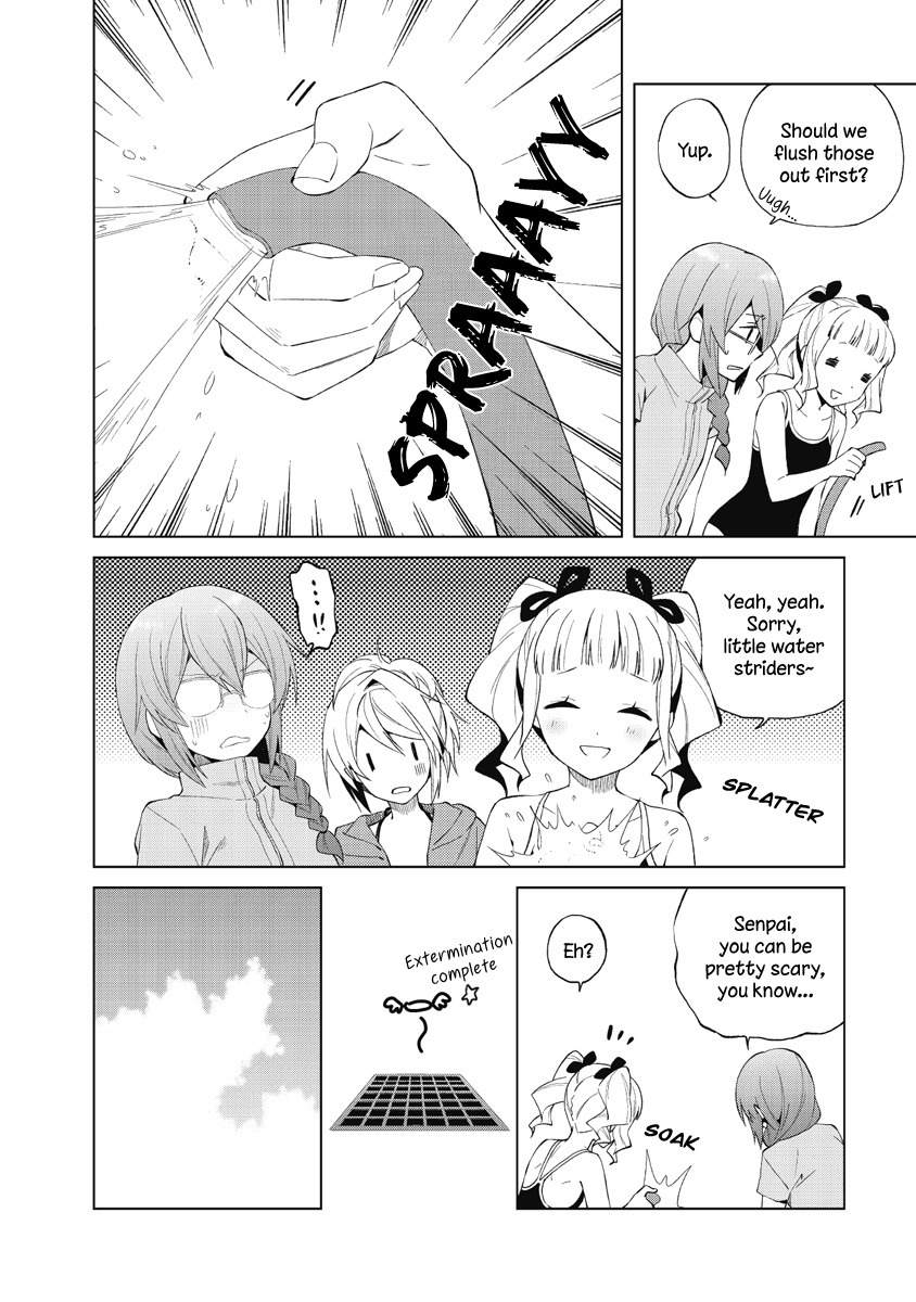 Riko to Haru to Onsen to Iruka Chapter 19 page 12 - Chapter 19: Summer and a Pool and Deck Brushes