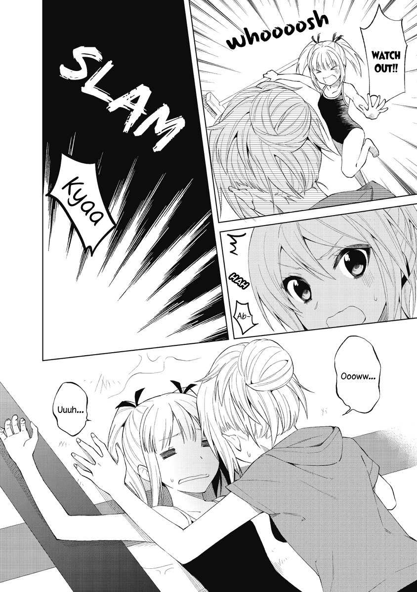 Riko to Haru to Onsen to Iruka Chapter 19 page 14 - Chapter 19: Summer and a Pool and Deck Brushes