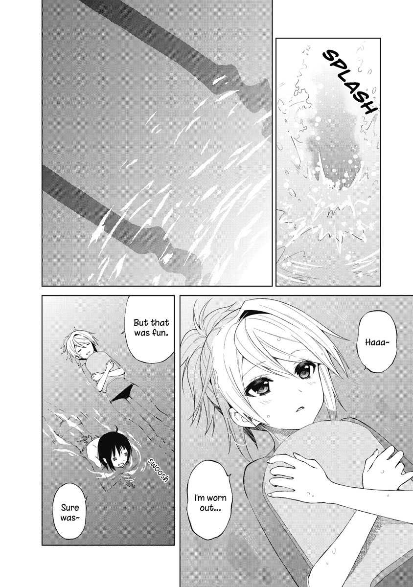Riko to Haru to Onsen to Iruka Chapter 19 page 18 - Chapter 19: Summer and a Pool and Deck Brushes