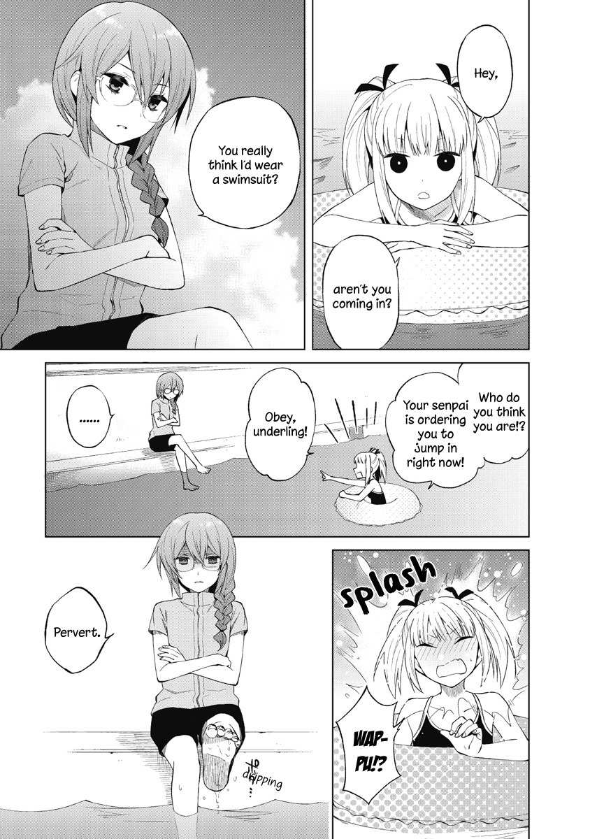 Riko to Haru to Onsen to Iruka Chapter 19 page 19 - Chapter 19: Summer and a Pool and Deck Brushes