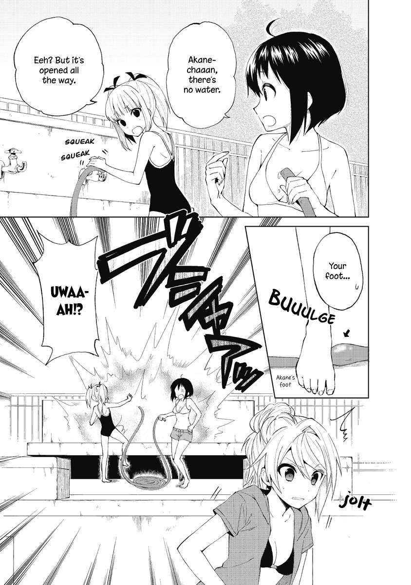Riko to Haru to Onsen to Iruka Chapter 19 page 3 - Chapter 19: Summer and a Pool and Deck Brushes