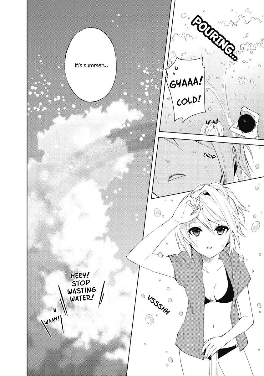 Riko to Haru to Onsen to Iruka Chapter 19 page 4 - Chapter 19: Summer and a Pool and Deck Brushes