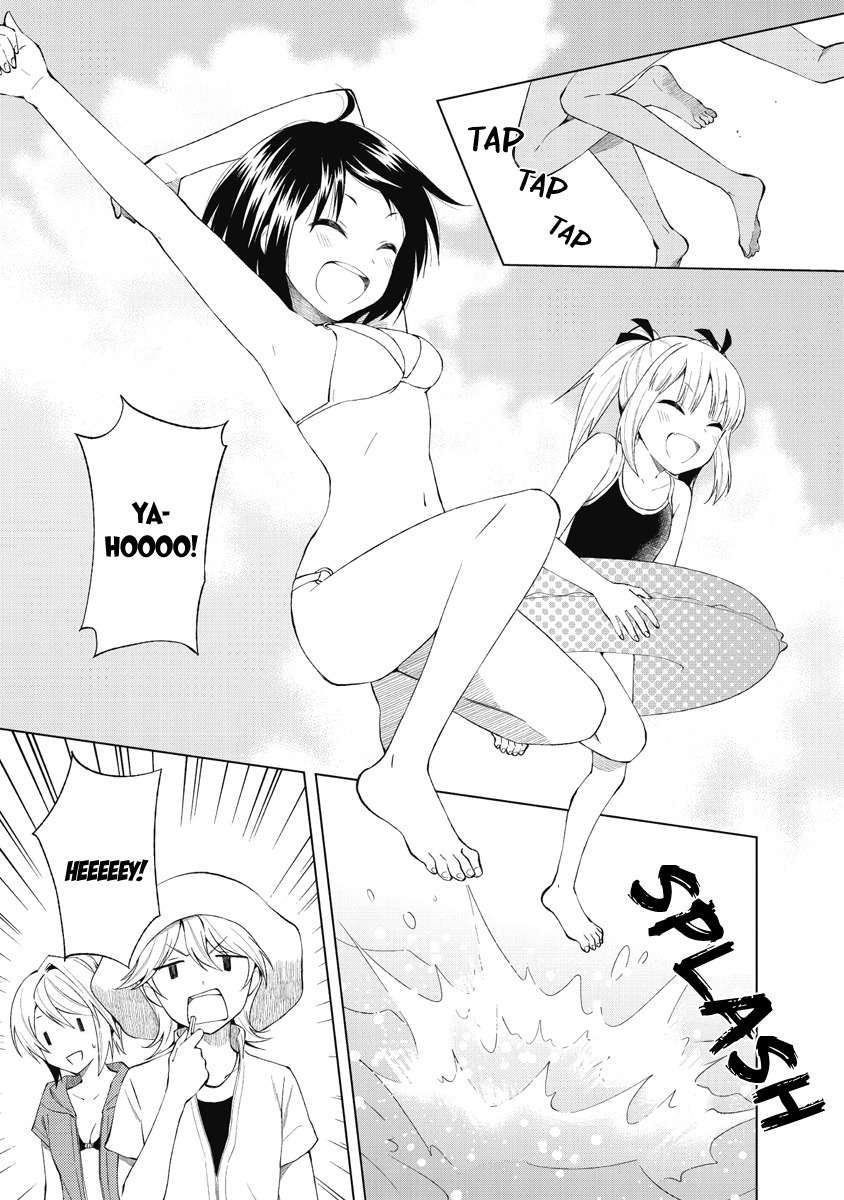 Riko to Haru to Onsen to Iruka Chapter 19 page 9 - Chapter 19: Summer and a Pool and Deck Brushes