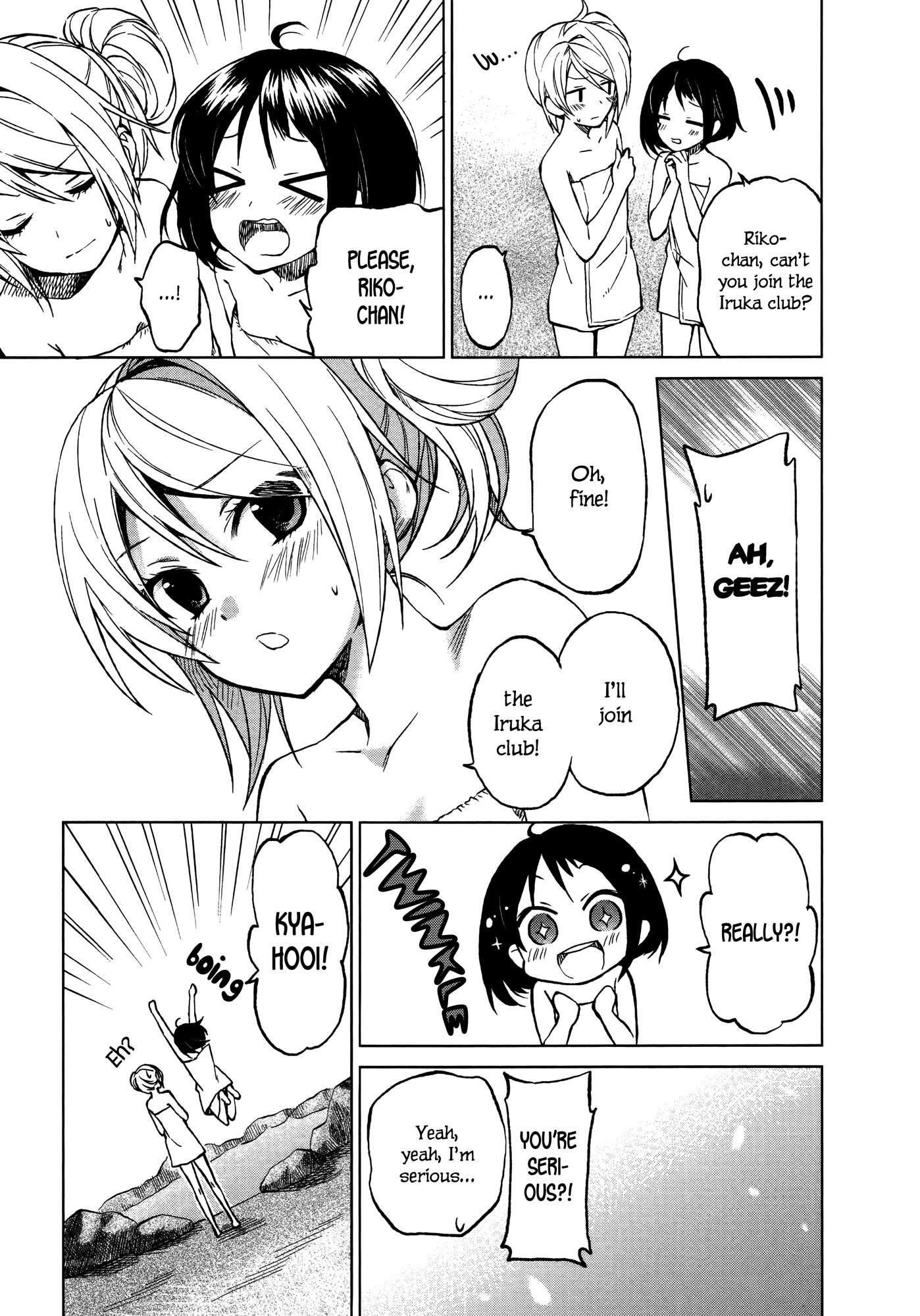 Riko to Haru to Onsen to Iruka Chapter 2 page 36 - Chapter 2: Opening Ceremony and Iruka