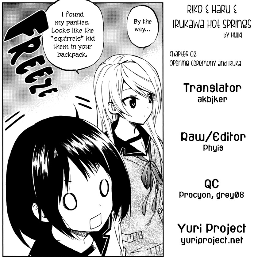 Riko to Haru to Onsen to Iruka Chapter 2 page 38 - Chapter 2: Opening Ceremony and Iruka