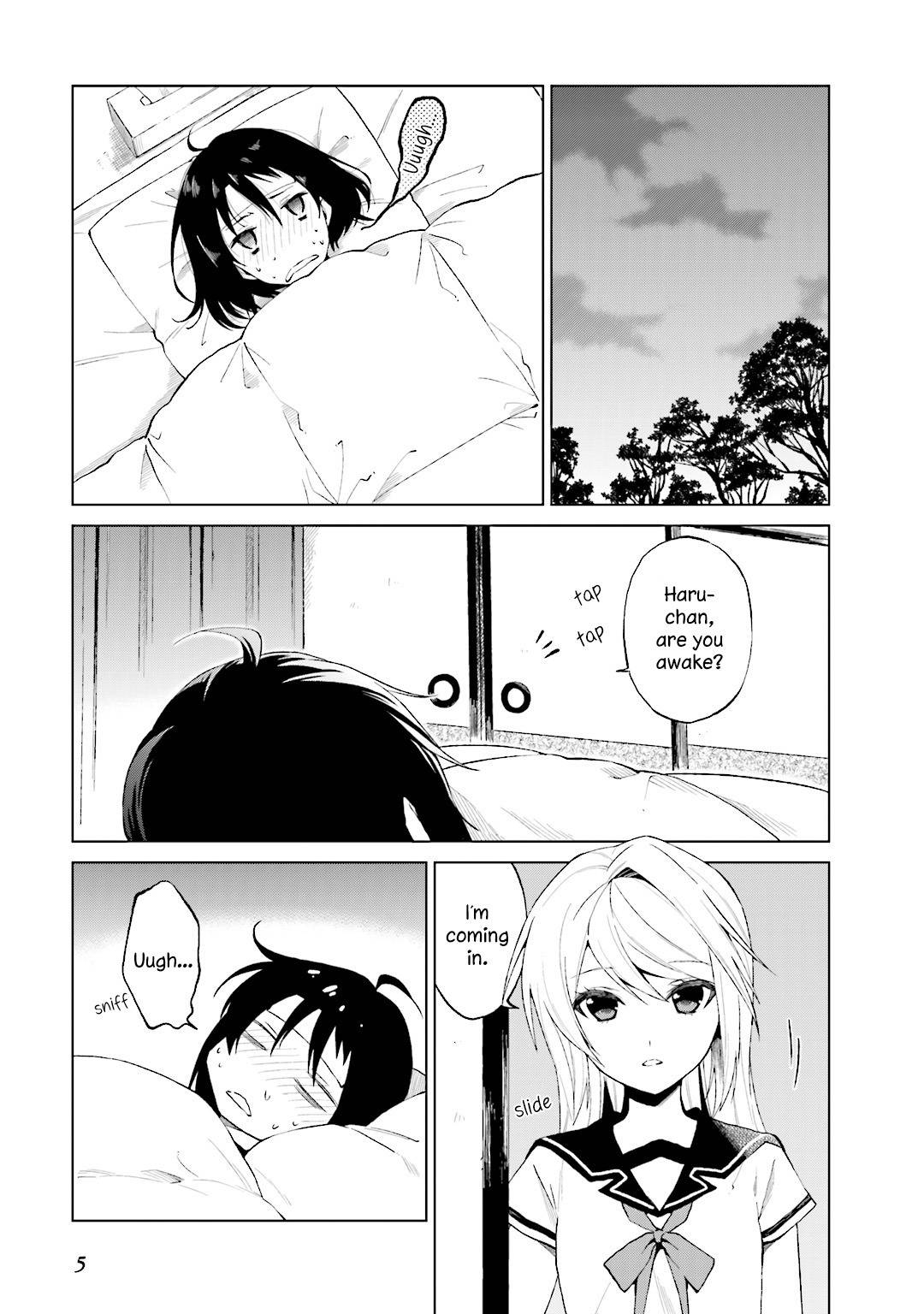 Riko to Haru to Onsen to Iruka Chapter 21 page 5 - Chapter 21: Haru and a Summer Cold