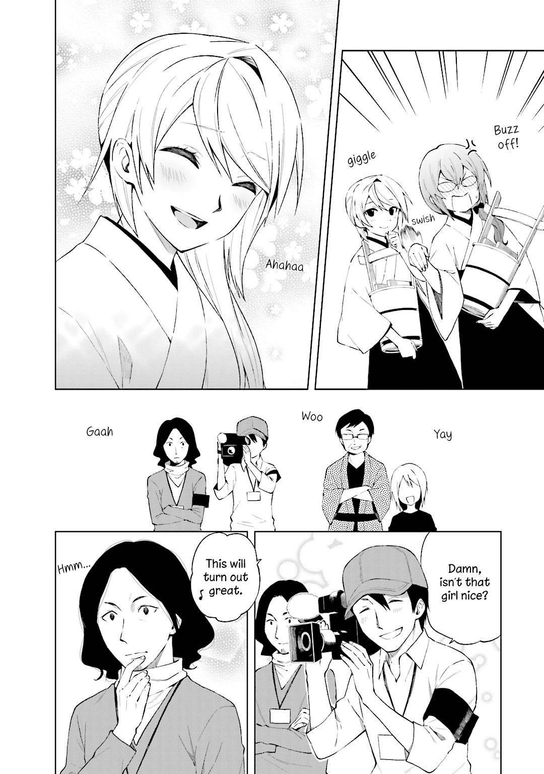 Riko to Haru to Onsen to Iruka Chapter 22 page 14 - Chapter 22: Riko and Taeko and the Irukawa Festival