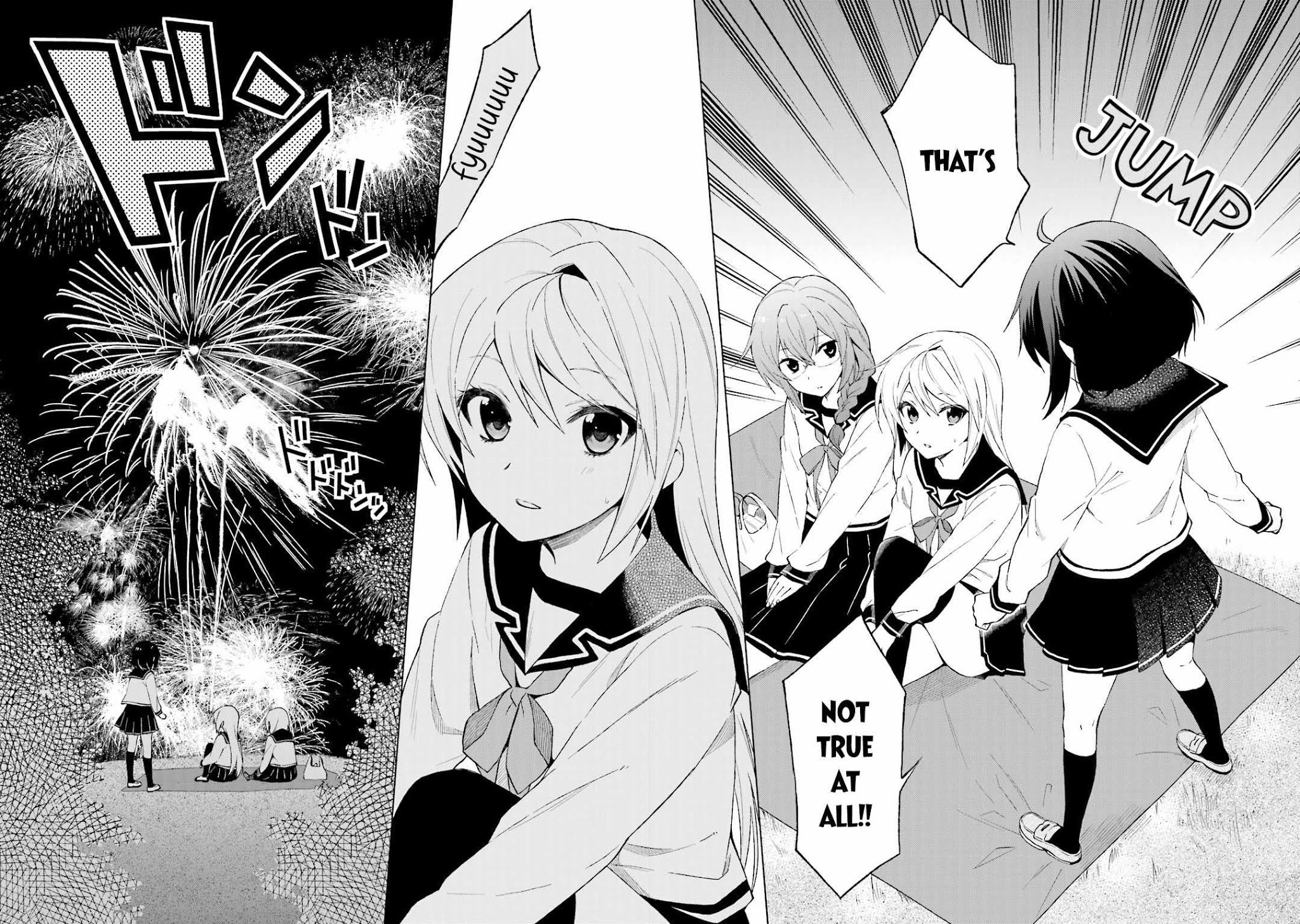 Riko to Haru to Onsen to Iruka Chapter 23 page 14 - Chapter 23: Riko and Fireworks and Mother