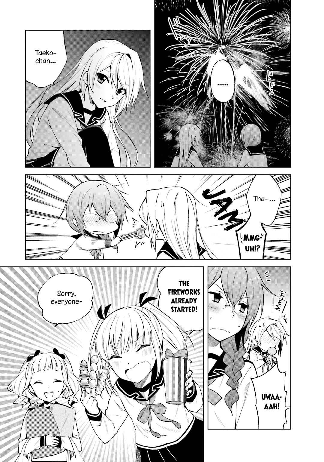 Riko to Haru to Onsen to Iruka Chapter 23 page 18 - Chapter 23: Riko and Fireworks and Mother
