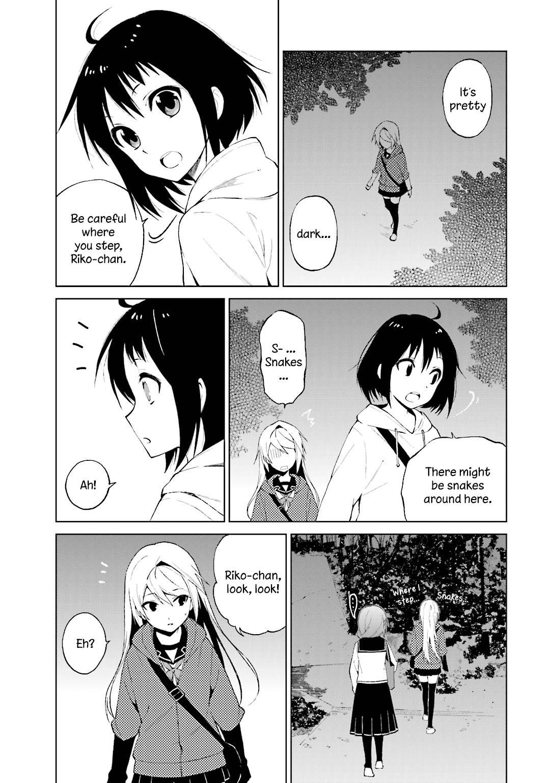 Riko to Haru to Onsen to Iruka Chapter 24 page 14 - Chapter 24: Iruka Club and a Hot Spring and Taiyaki