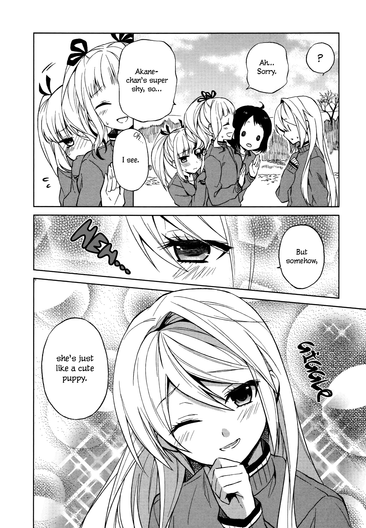 Riko to Haru to Onsen to Iruka Chapter 3 page 5 - Chapter 3: Twin Sisters and Cabbage Field