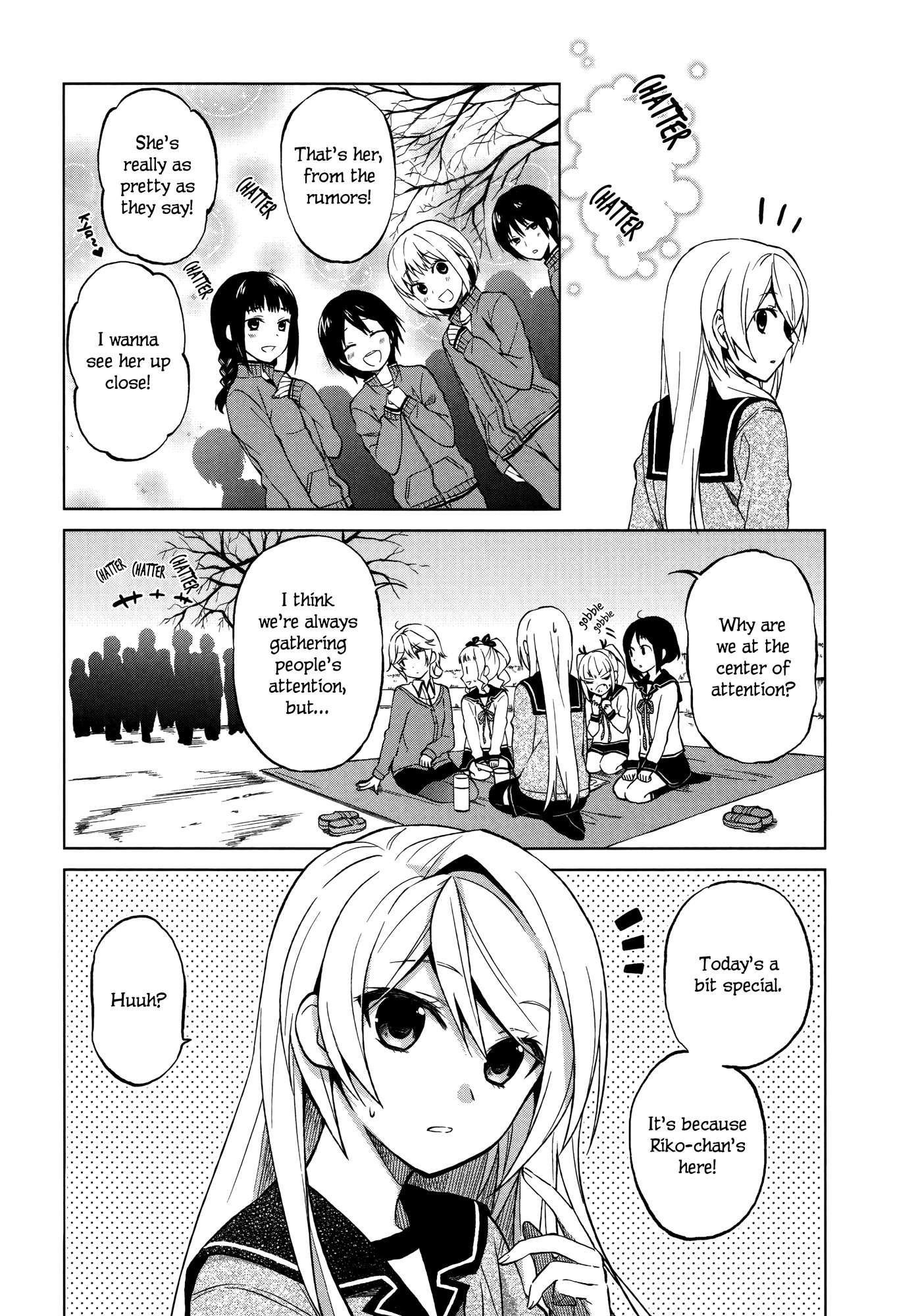 Riko to Haru to Onsen to Iruka Chapter 4 page 10 - Chapter 4: Club Activities and Flower Viewing