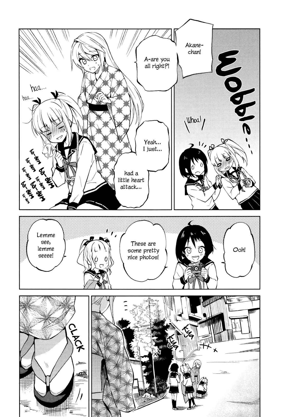 Riko to Haru to Onsen to Iruka Chapter 5 page 11 - Chapter 5: Hot Spring Photo Shoot and Landlady