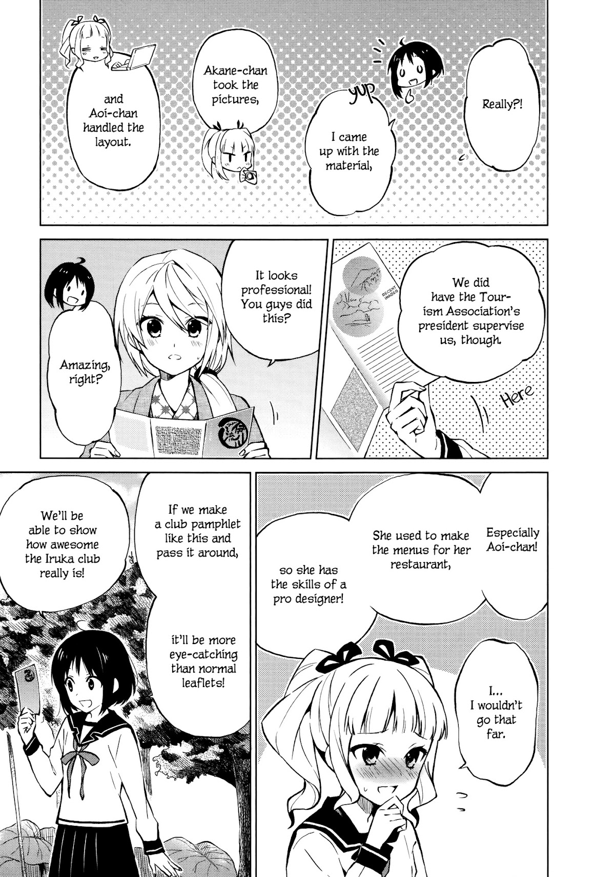 Riko to Haru to Onsen to Iruka Chapter 5 page 5 - Chapter 5: Hot Spring Photo Shoot and Landlady