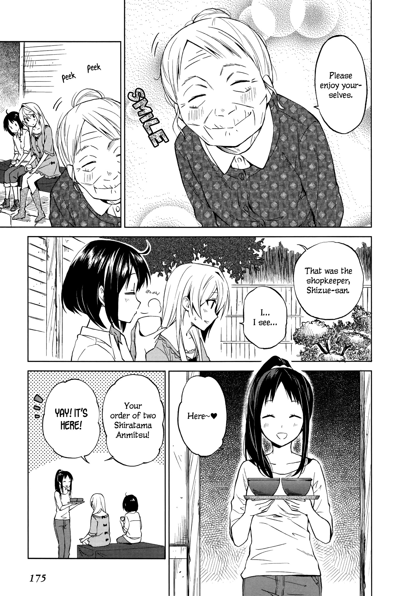 Riko to Haru to Onsen to Iruka Chapter 6 page 15 - Chapter 6: Anmitsu and Postcard and Iruka + Volume Extras