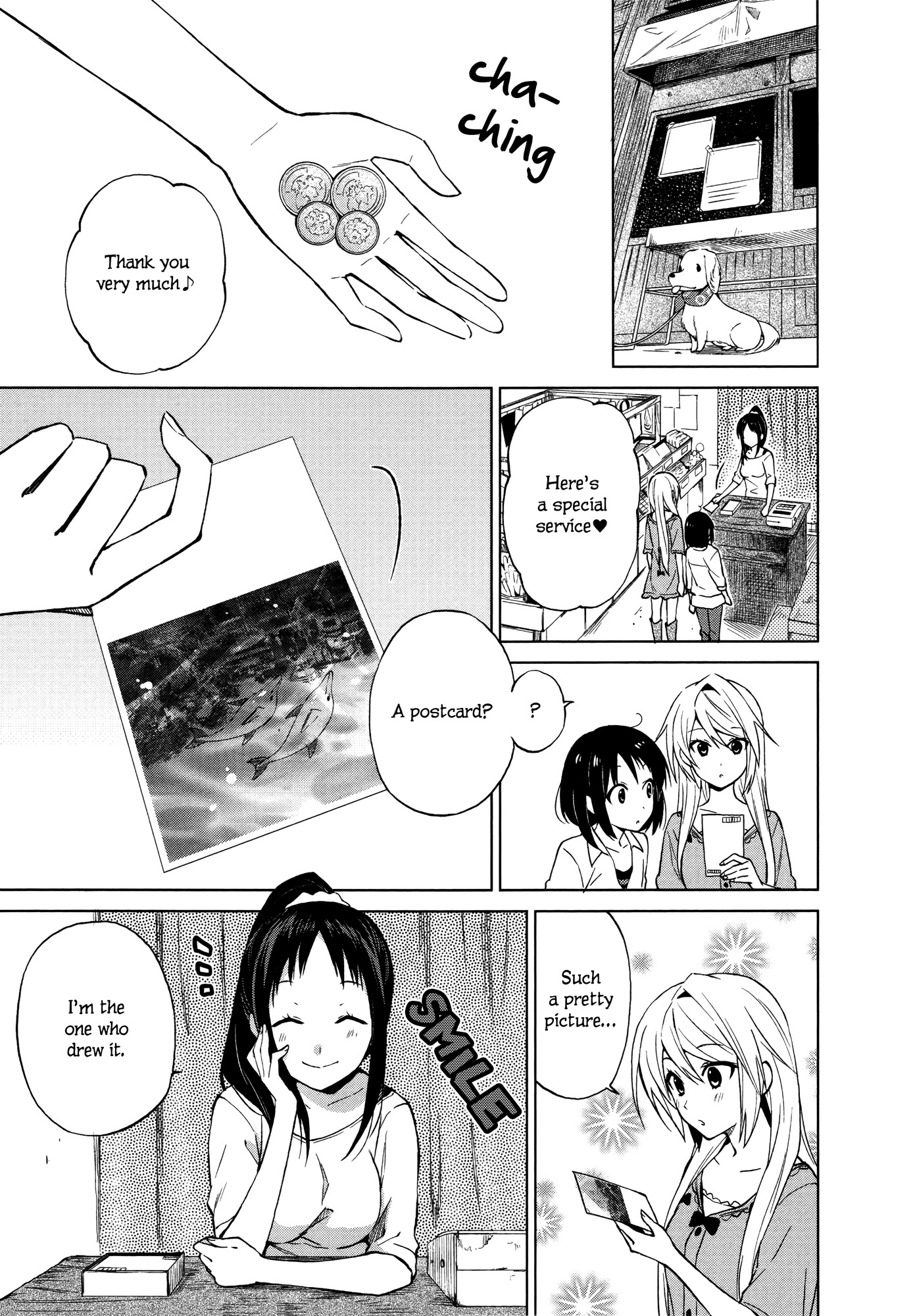Riko to Haru to Onsen to Iruka Chapter 6 page 17 - Chapter 6: Anmitsu and Postcard and Iruka + Volume Extras