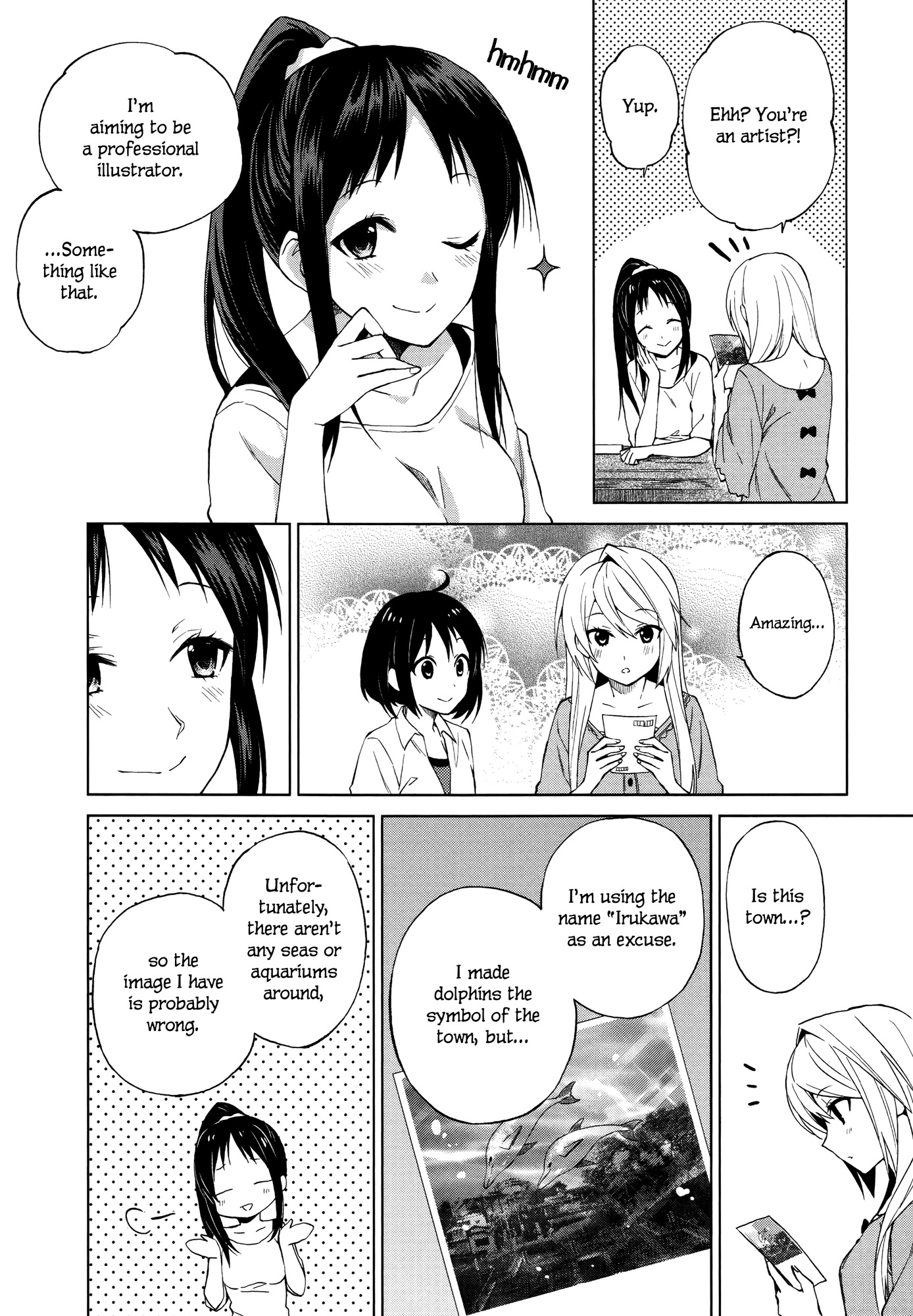 Riko to Haru to Onsen to Iruka Chapter 6 page 18 - Chapter 6: Anmitsu and Postcard and Iruka + Volume Extras