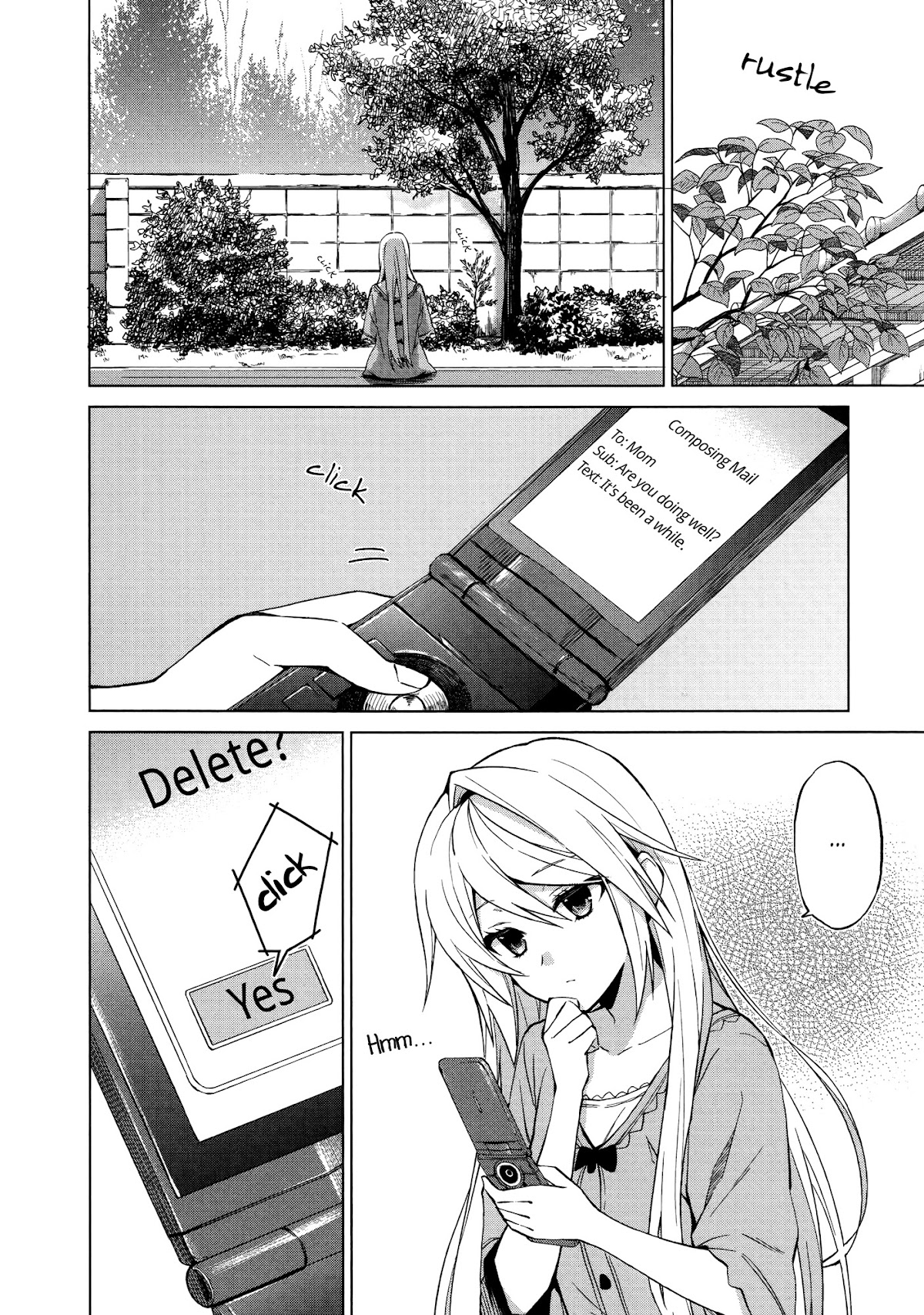 Riko to Haru to Onsen to Iruka Chapter 6 page 2 - Chapter 6: Anmitsu and Postcard and Iruka + Volume Extras