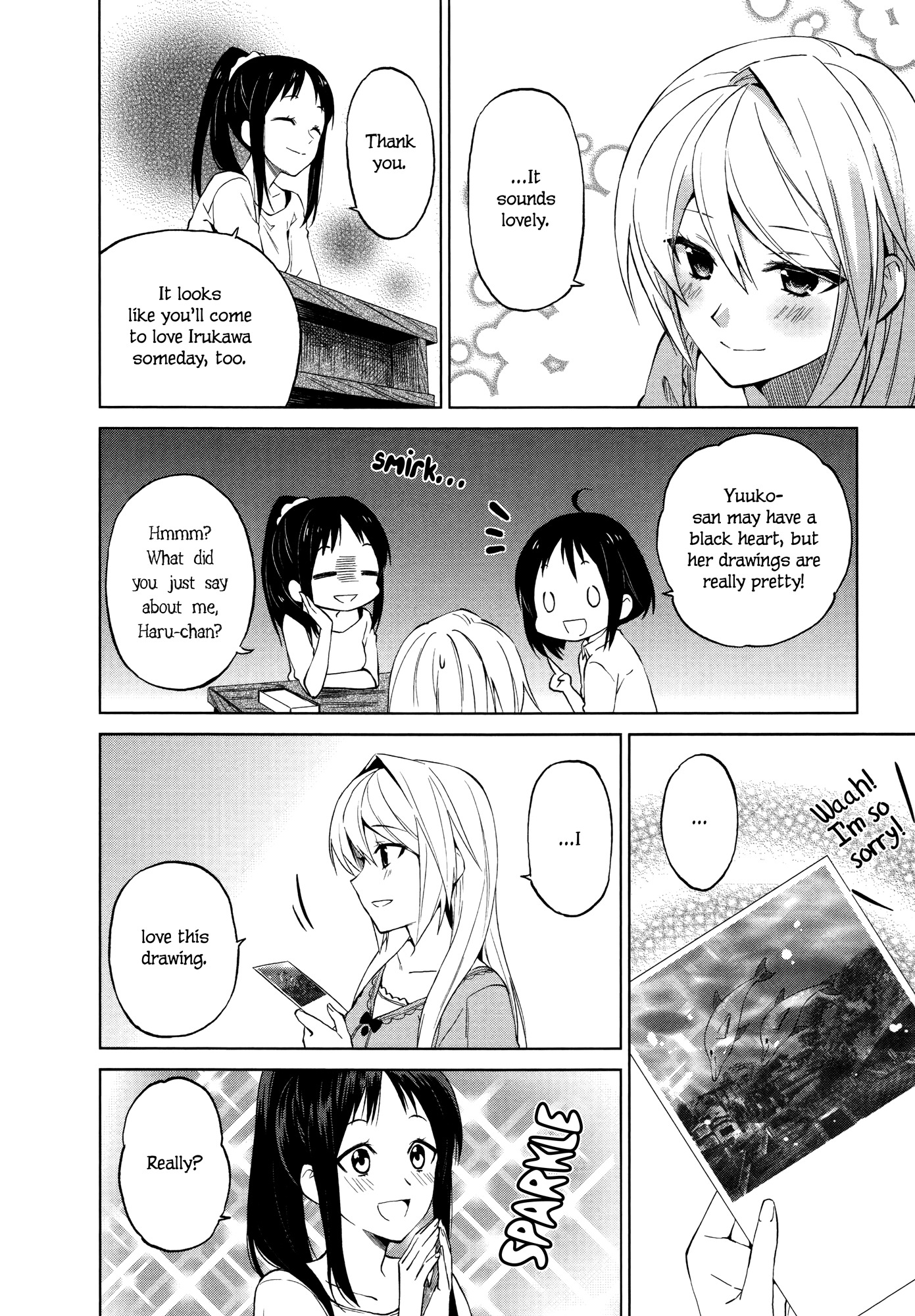 Riko to Haru to Onsen to Iruka Chapter 6 page 20 - Chapter 6: Anmitsu and Postcard and Iruka + Volume Extras