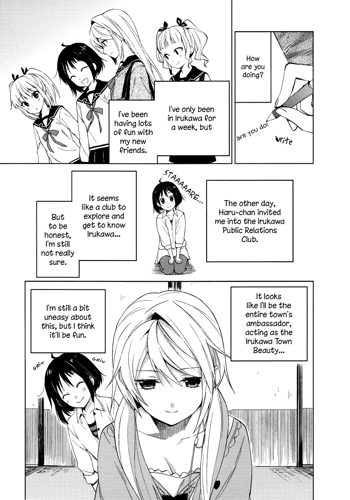 Riko to Haru to Onsen to Iruka Chapter 6 page 25 - Chapter 6: Anmitsu and Postcard and Iruka + Volume Extras