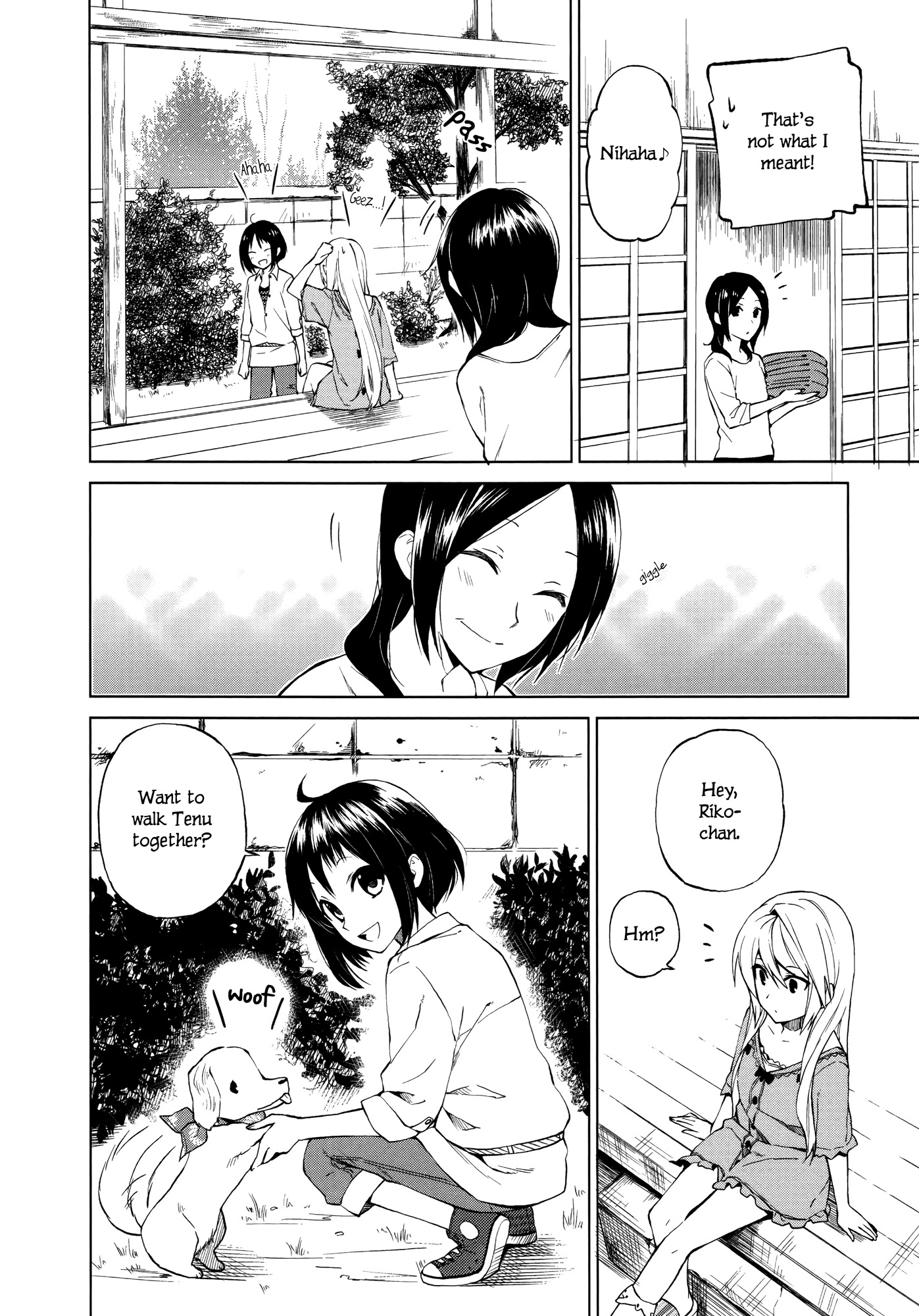 Riko to Haru to Onsen to Iruka Chapter 6 page 6 - Chapter 6: Anmitsu and Postcard and Iruka + Volume Extras