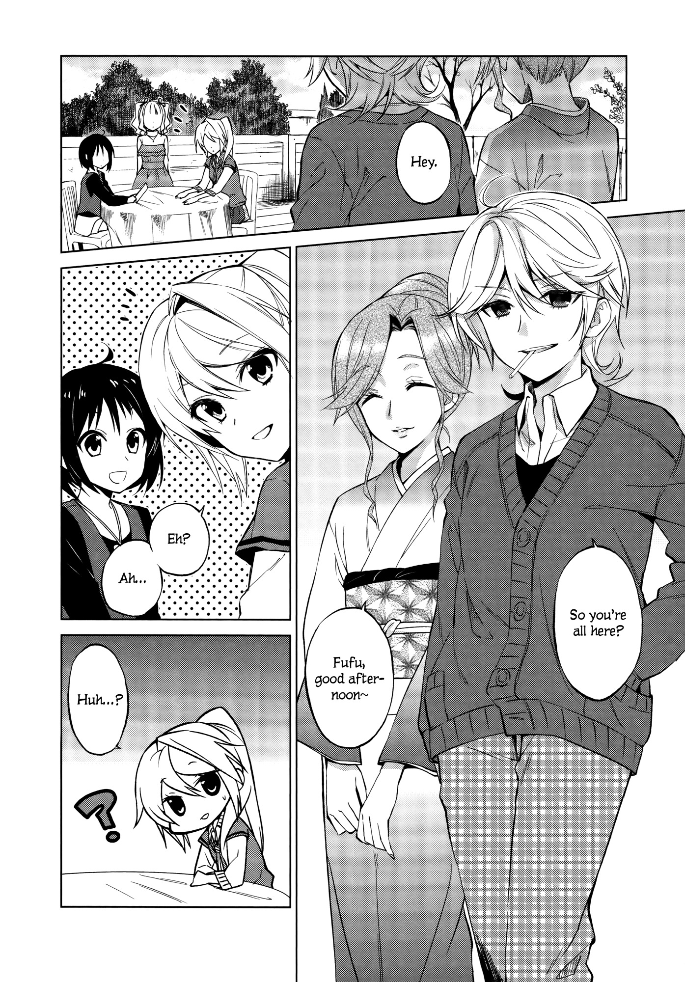 Riko to Haru to Onsen to Iruka Chapter 7 page 12 - Chapter 7: Restaurant of Stars and Lunchtime