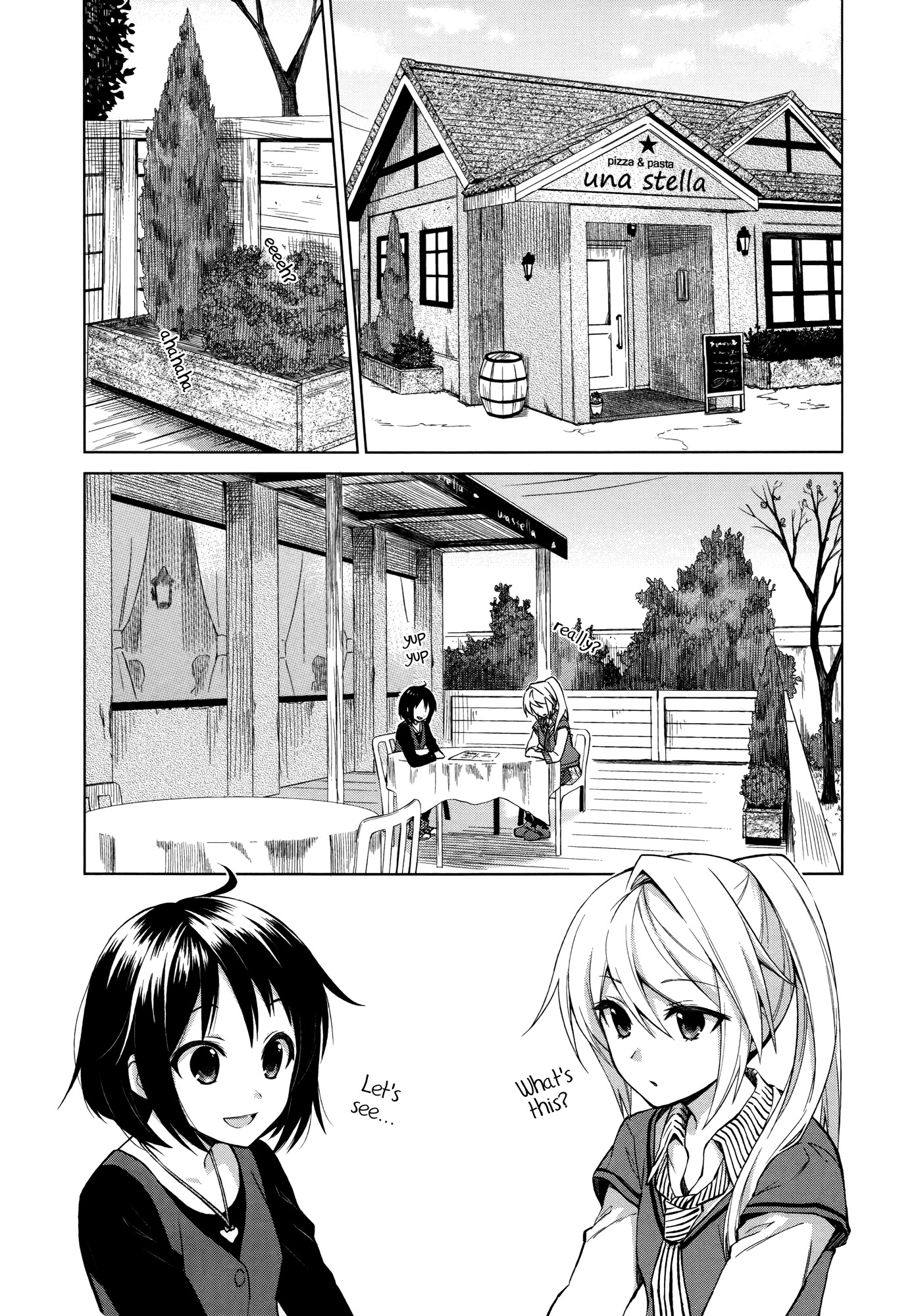Riko to Haru to Onsen to Iruka Chapter 7 page 6 - Chapter 7: Restaurant of Stars and Lunchtime