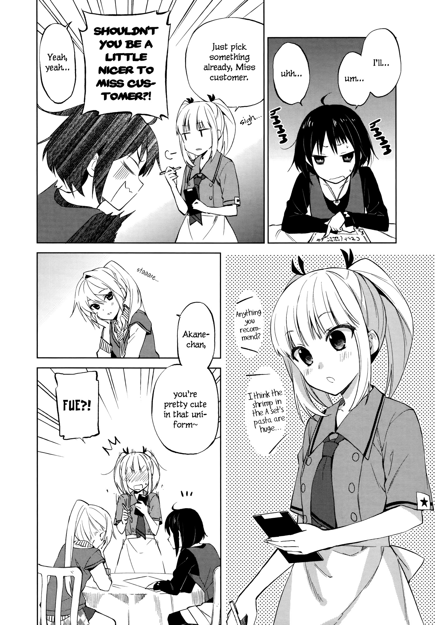 Riko to Haru to Onsen to Iruka Chapter 7 page 8 - Chapter 7: Restaurant of Stars and Lunchtime