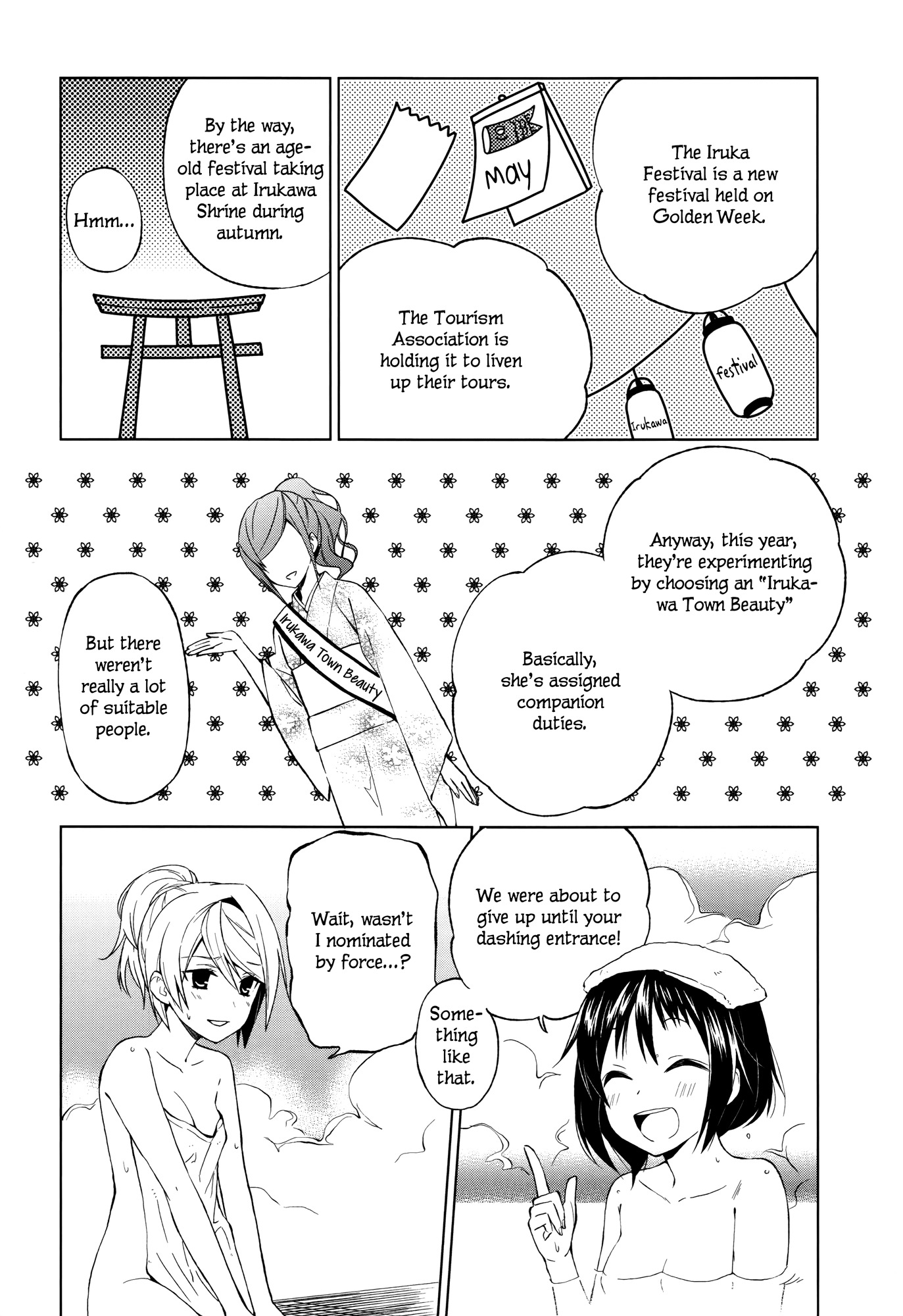 Riko to Haru to Onsen to Iruka Chapter 8 page 12 - Chapter 8: Adults, Alcohol and Hot Springs