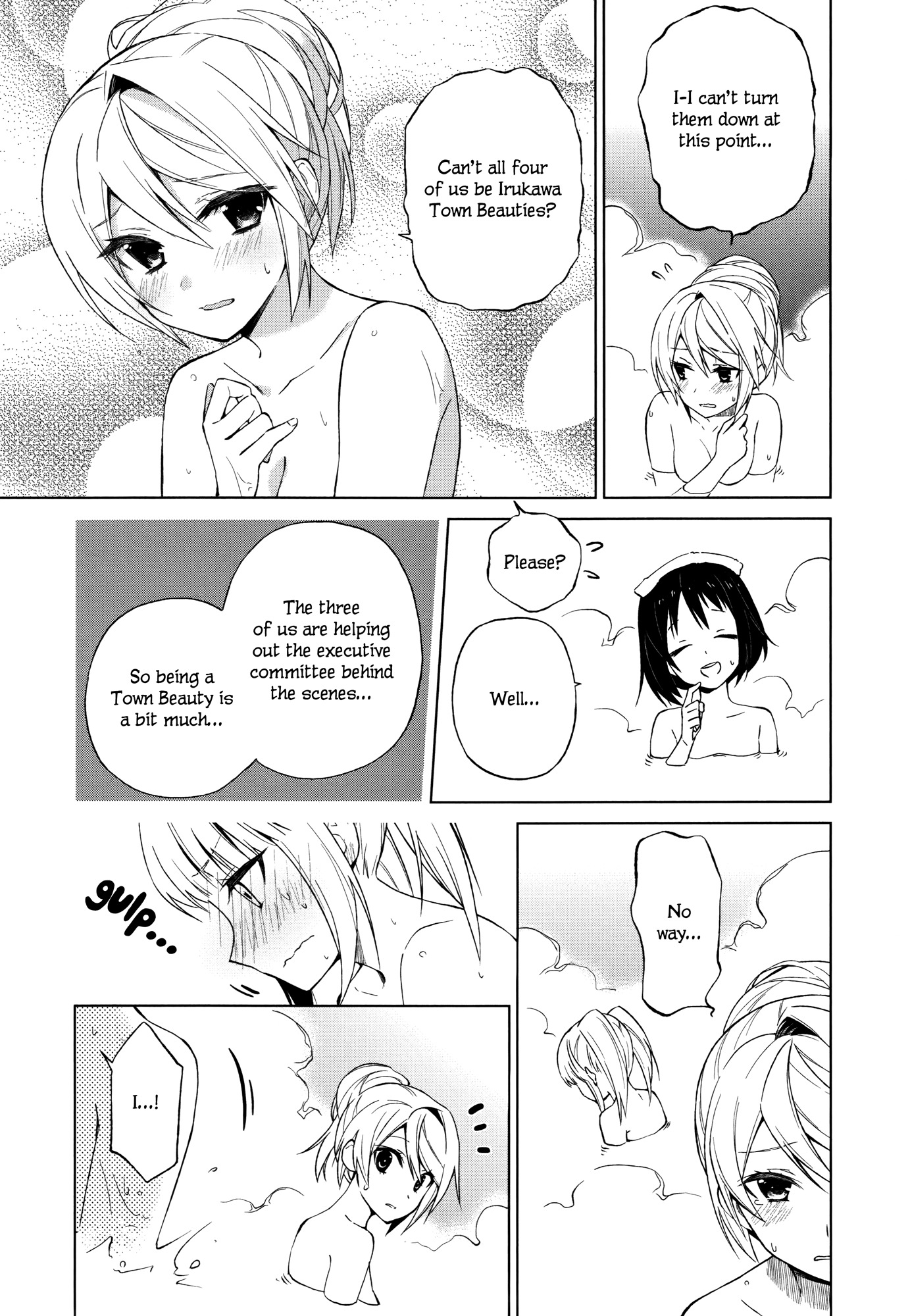 Riko to Haru to Onsen to Iruka Chapter 8 page 14 - Chapter 8: Adults, Alcohol and Hot Springs