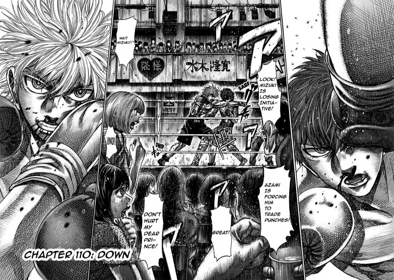 RIKUDOU Chapter 110 page 4 - Chapter 110: Down