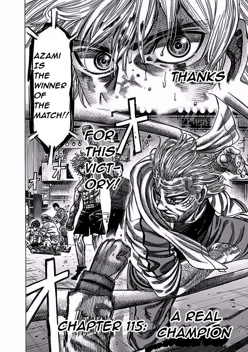 RIKUDOU Chapter 115 page 4 - Chapter 115: A Real Champion