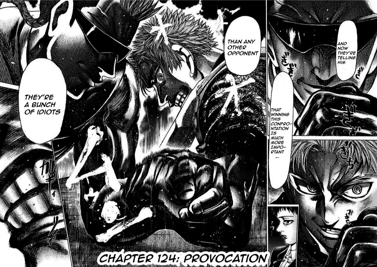 RIKUDOU Chapter 124 page 3 - Chapter 124: Provocation