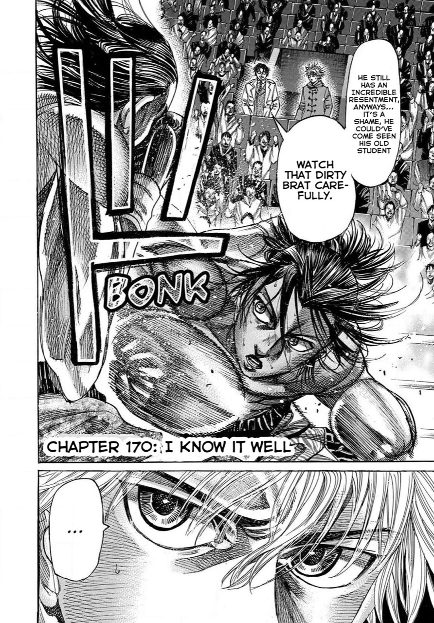 RIKUDOU Chapter 170 page 3 - Chapter 170: I Know It Well