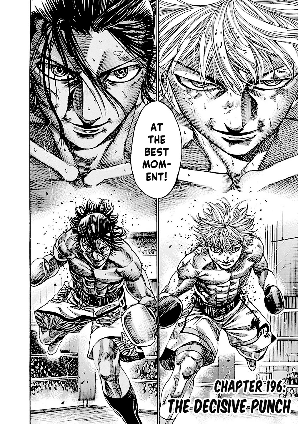RIKUDOU Chapter 196 page 3 - Chapter 196: The Decisive Punch