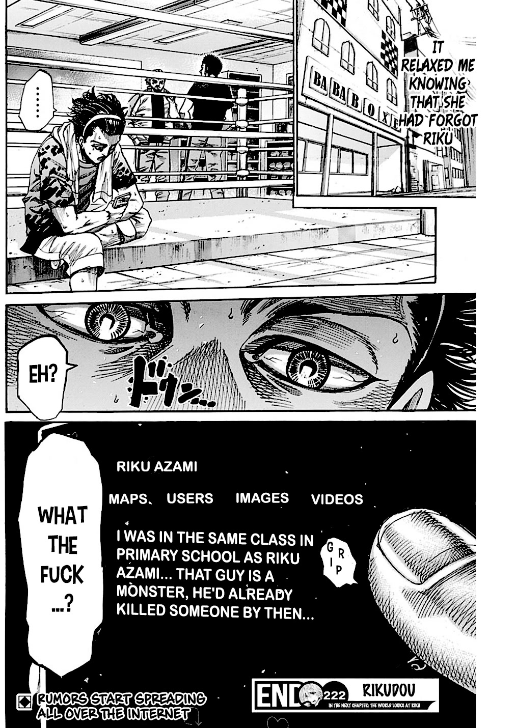RIKUDOU Chapter 222 page 18 - Chapter 222: Miss Ehara