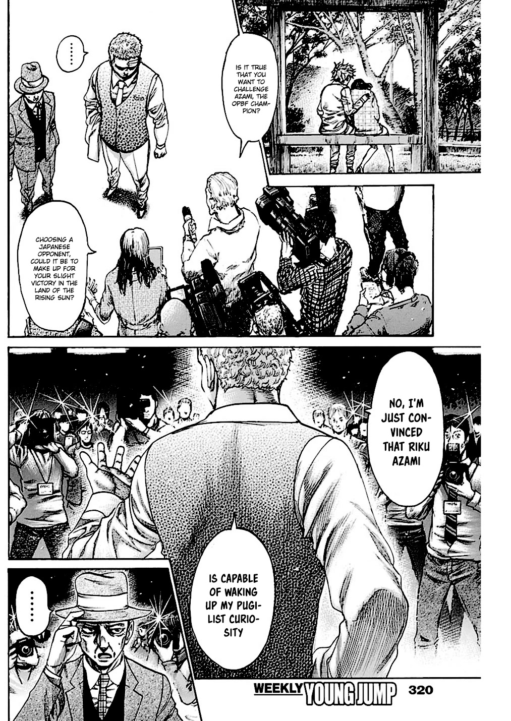 RIKUDOU Chapter 227 page 17 - Chapter 227: A Hand
