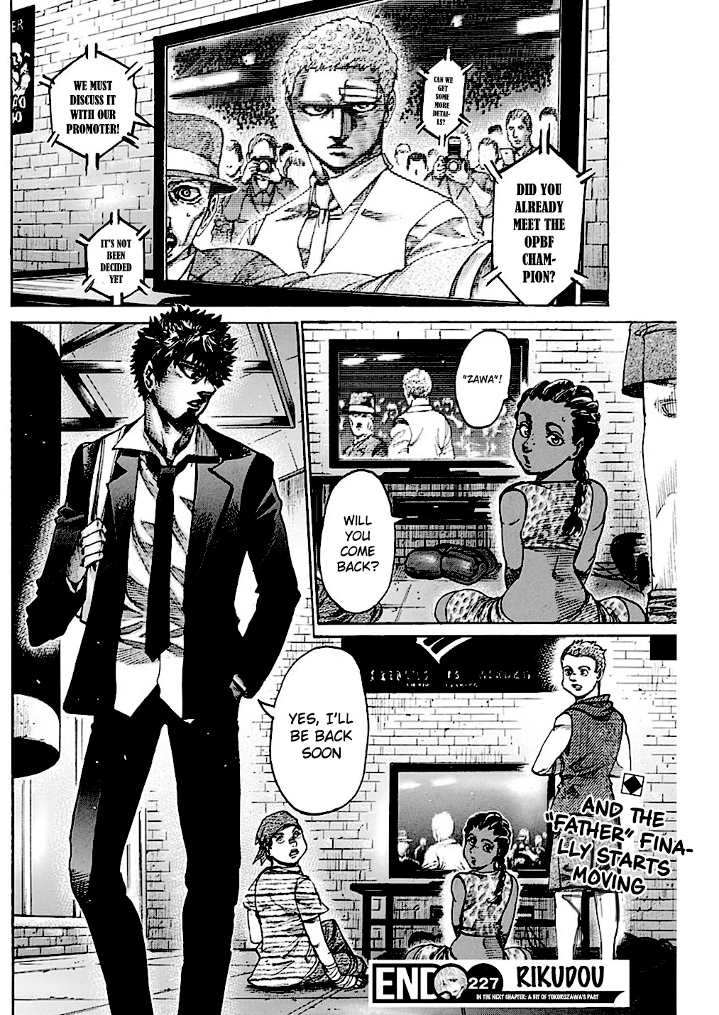 RIKUDOU Chapter 227 page 19 - Chapter 227: A Hand