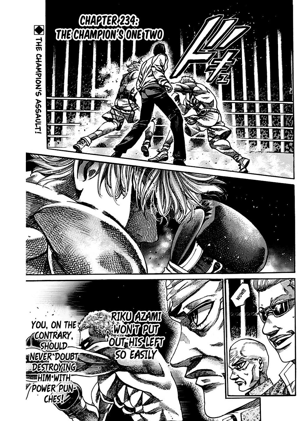 RIKUDOU Chapter 234 page 2 - Chapter 234: The Champion's One Two