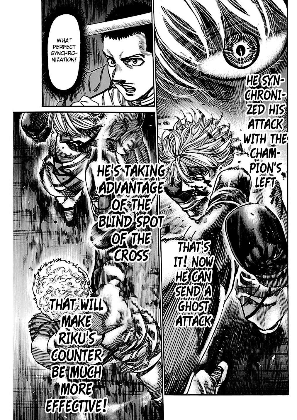 RIKUDOU Chapter 235 page 13 - Chapter 235: The Second Left Cross