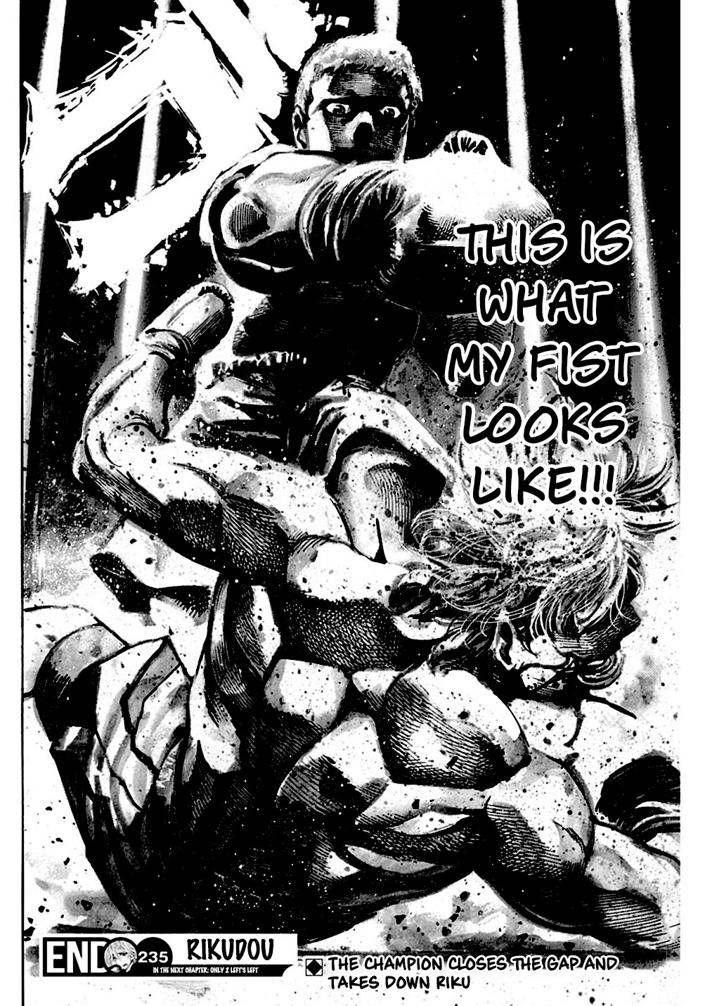 RIKUDOU Chapter 235 page 16 - Chapter 235: The Second Left Cross