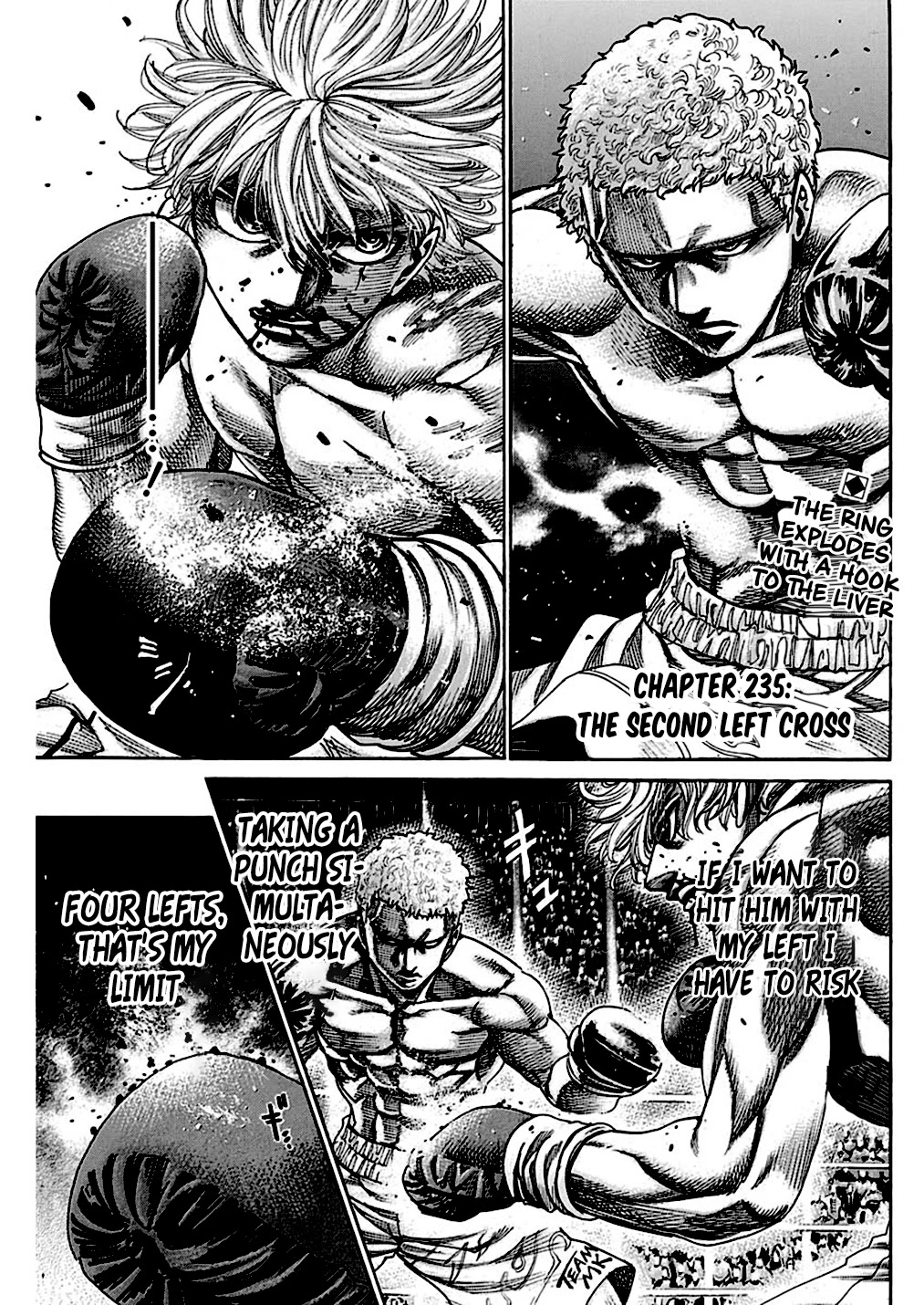 RIKUDOU Chapter 235 page 2 - Chapter 235: The Second Left Cross