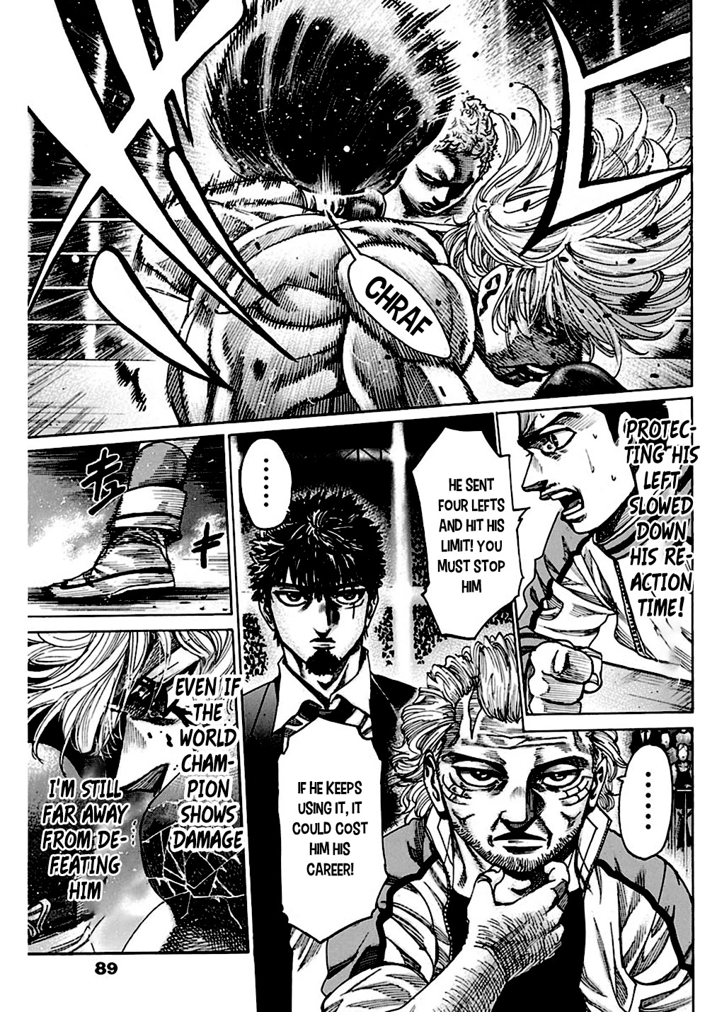 RIKUDOU Chapter 239 page 8 - Chapter 239: The Strength Of Support
