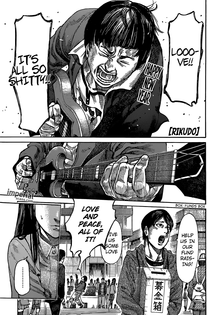 RIKUDOU Chapter 35 page 1 - Chapter 35: Naeshiro's Feelings
