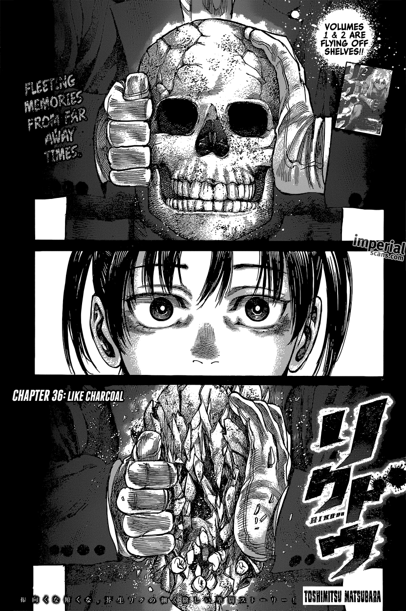 RIKUDOU Chapter 36 page 1 - Chapter 36: Like Charcoal