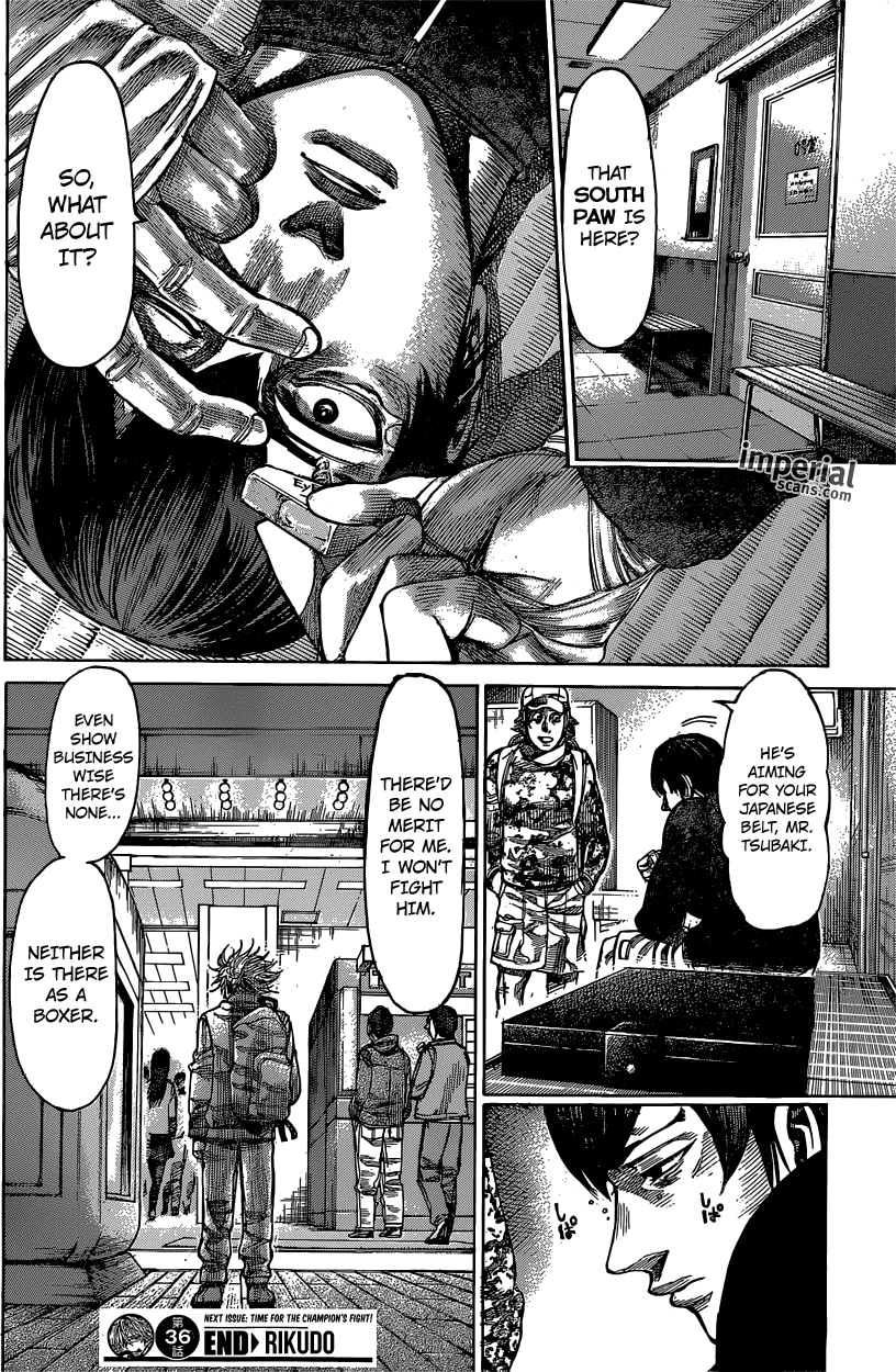 RIKUDOU Chapter 36 page 17 - Chapter 36: Like Charcoal