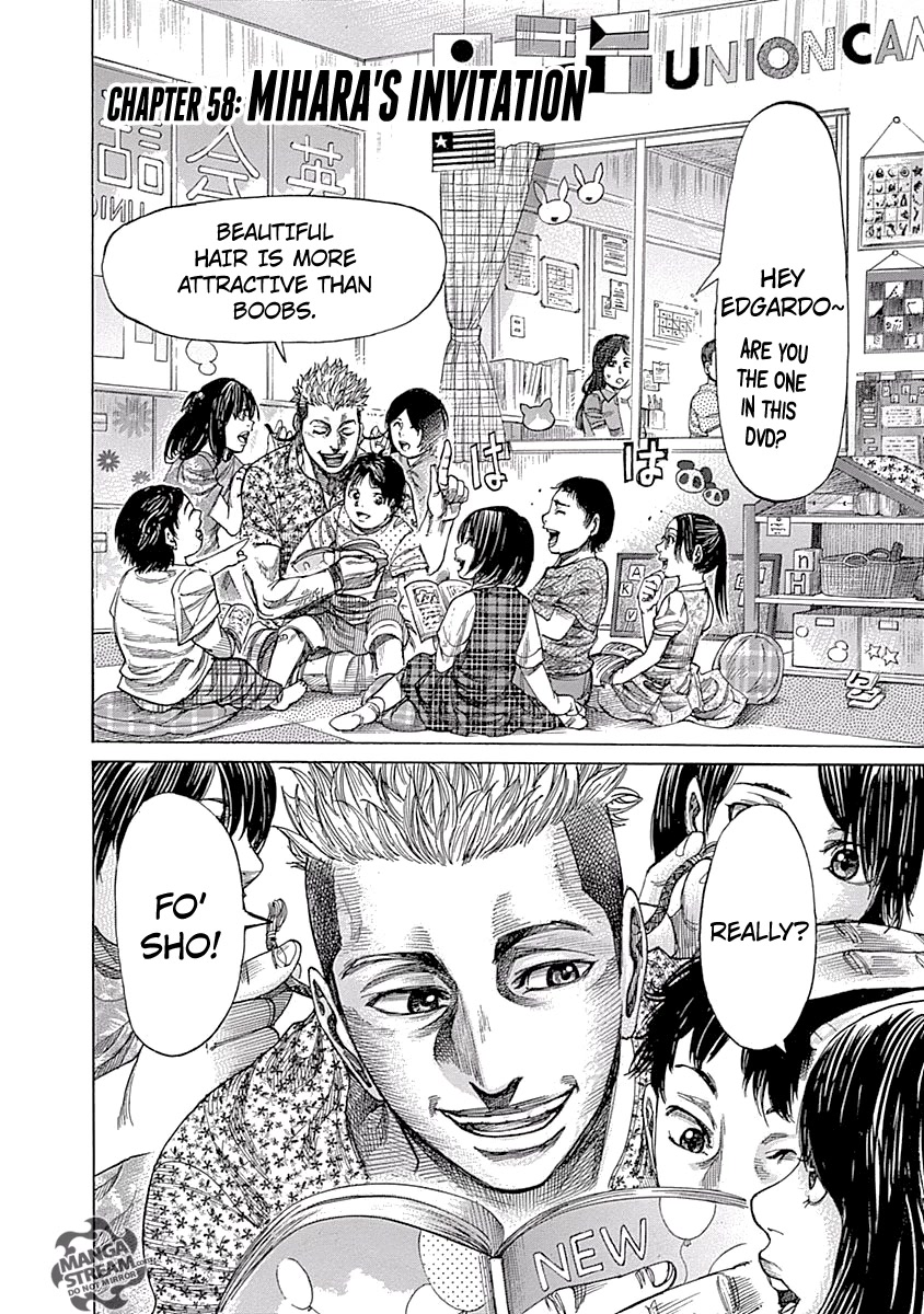 RIKUDOU Chapter 58 page 3 - Chapter 58: Mihara's Invitation