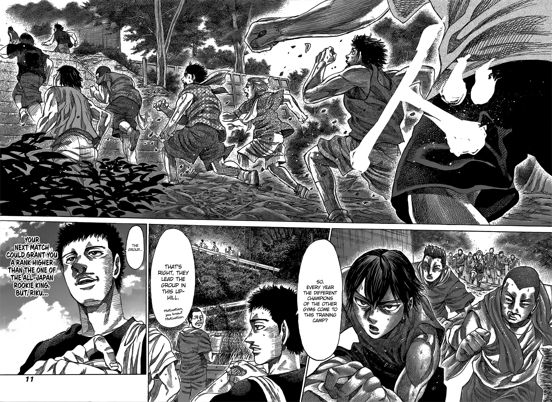 RIKUDOU Chapter 59 page 9 - Chapter 59: Joint Training Camp