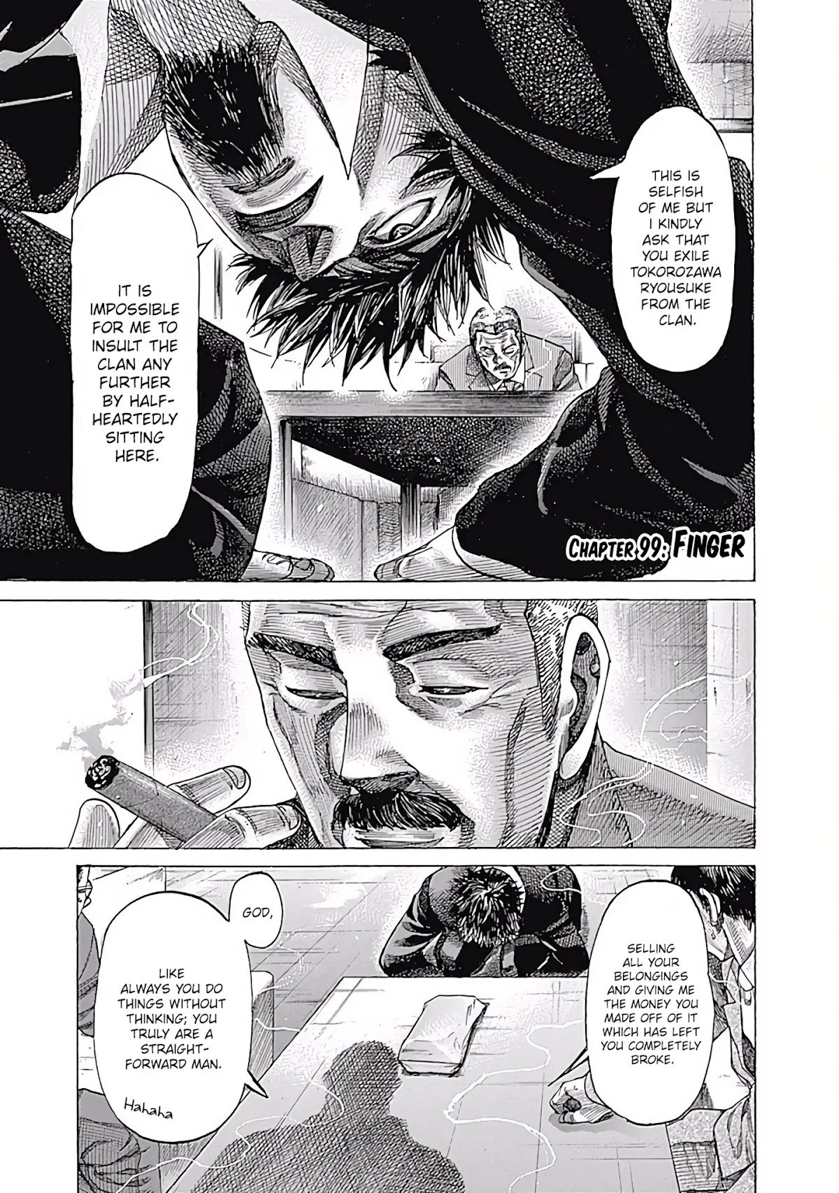 RIKUDOU Chapter 99 page 3 - Chapter 99: Finger